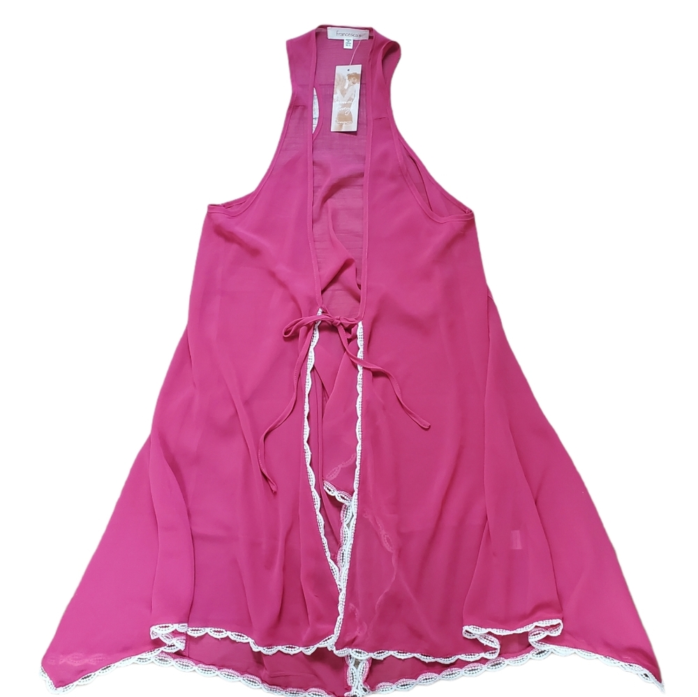 NWT Francesca's Kimono Swim Cover Up - Picture 6 of 15